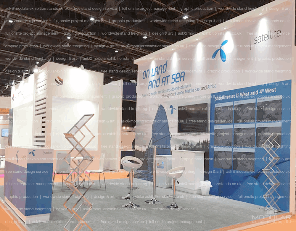 Custom Build UK, Europe and Dubai - contact Modular Exhibition Stands