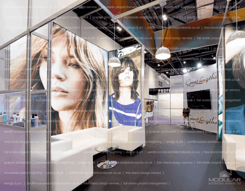 Linx Modular stand design - contact Modular Exhibition Stands