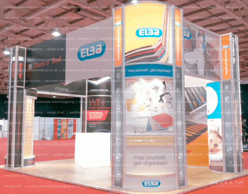 Linx Modular stand design - contact Modular Exhibition Stands