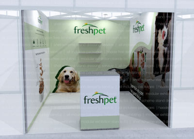 Shell Scheme Stand Branding